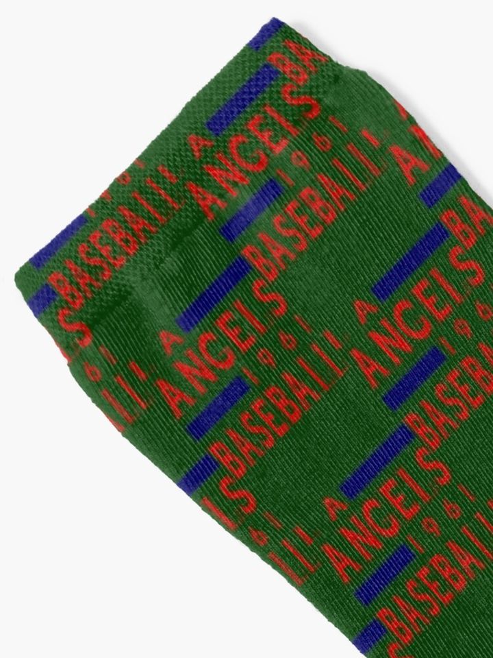 LA Angels Baseball Socks