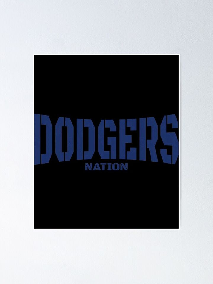 Baseball | Los Angeles Dodgers Poster