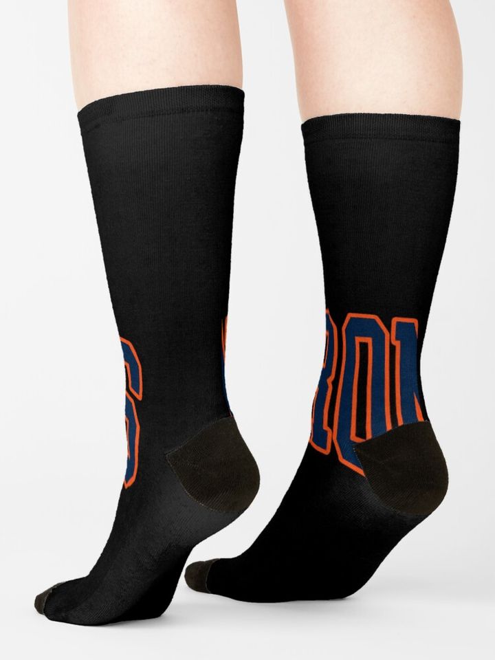 Denver Broncos Socks, Gift For Fan