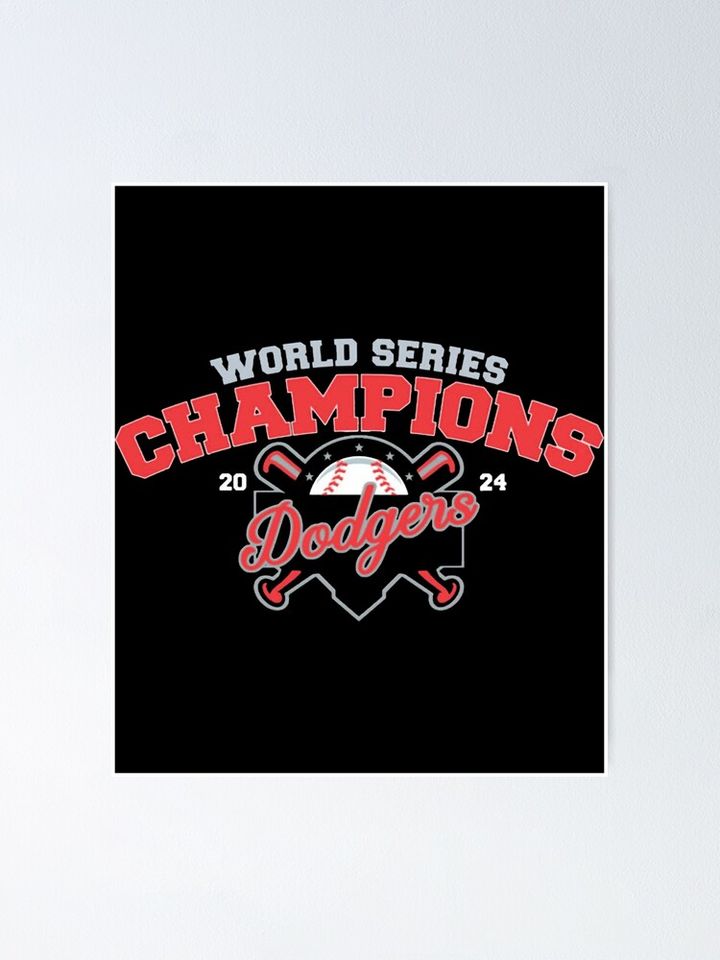 Baseball | Los Angeles Dodgers Poster