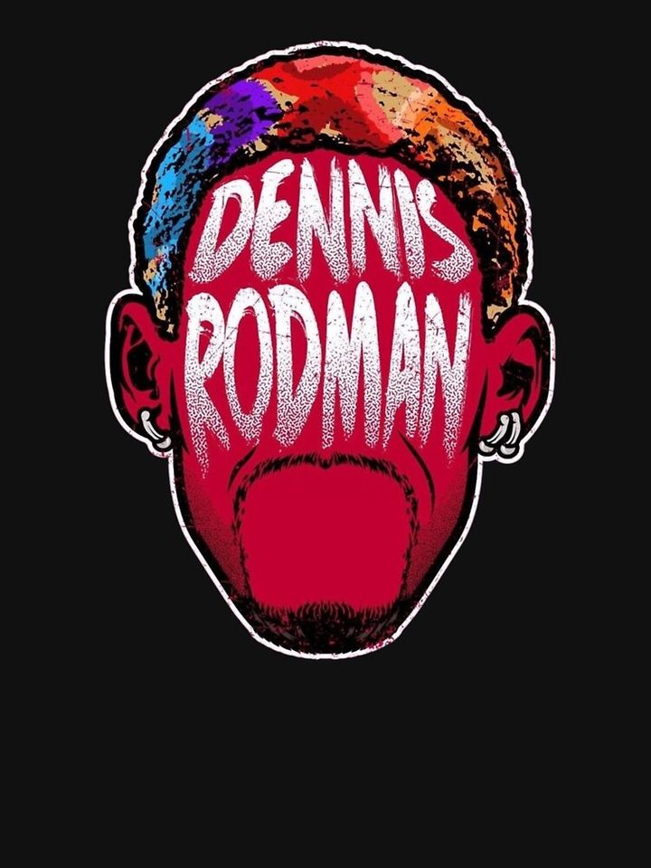 Dennis Rodman Premium Oversized Hoodie