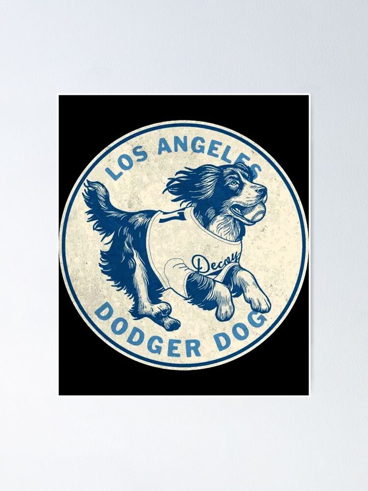 Baseball | Los Angeles Dodgers Poster