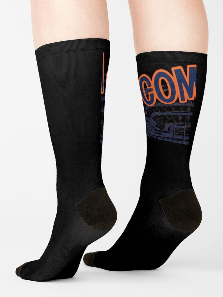 Denver Broncos Socks, Gift For Fan