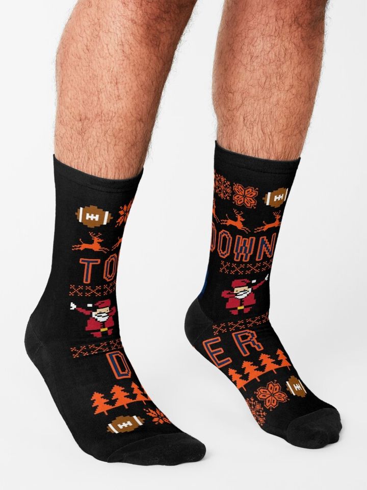 Denver Broncos Socks, Gift For Fan