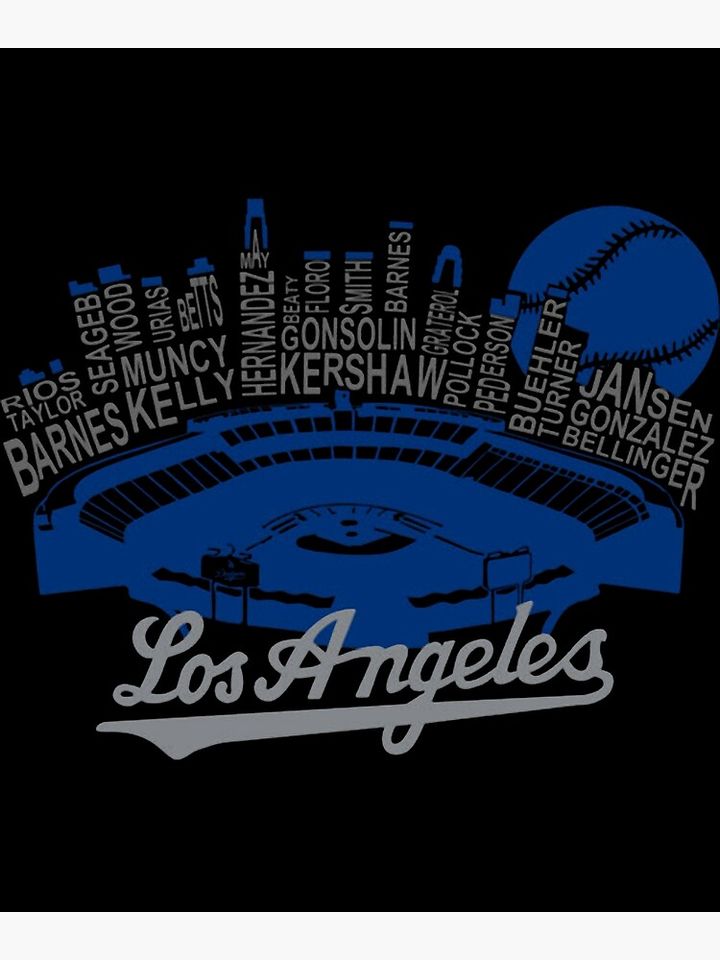 Baseball | Los Angeles Dodgers Poster