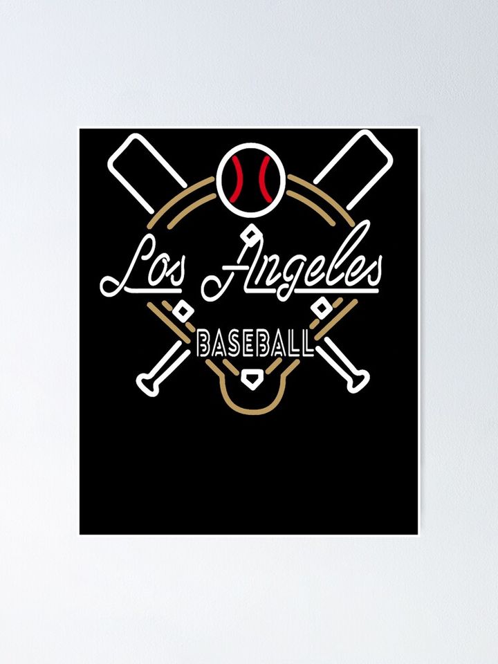 Baseball | Los Angeles Dodgers Poster