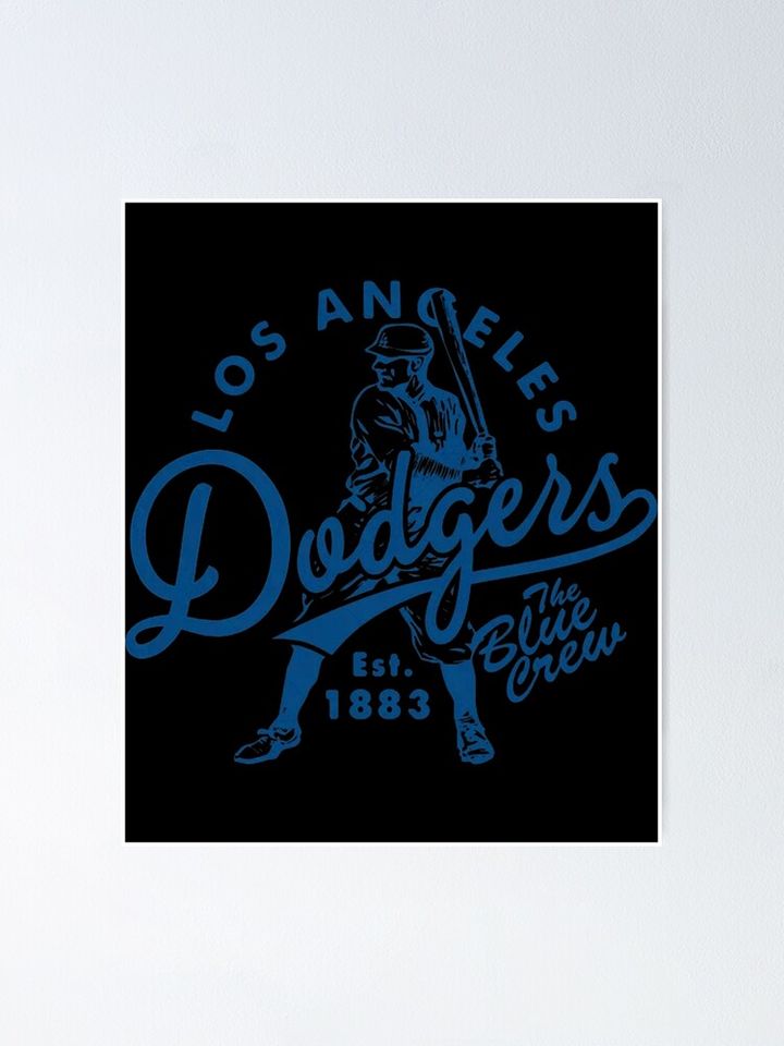 Baseball | Los Angeles Dodgers Poster