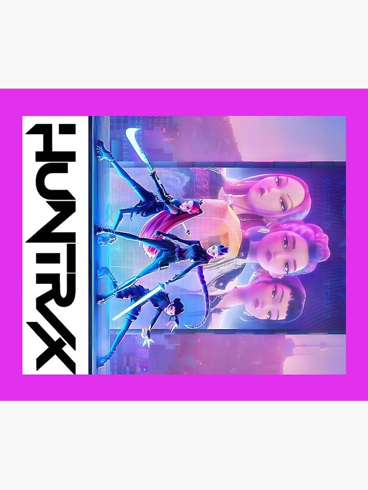 Huntrix - KPop Demon Hunters Fleece Blanket
