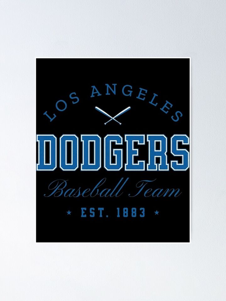 Baseball | Los Angeles Dodgers Poster