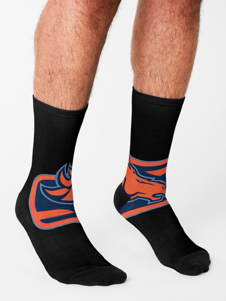 Denver Broncos Socks, Gift For Fan