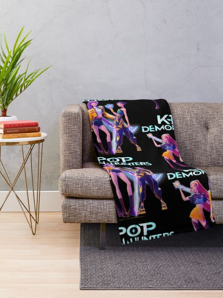KPop Hunters X Heroic Poses Group  Fleece Blanket