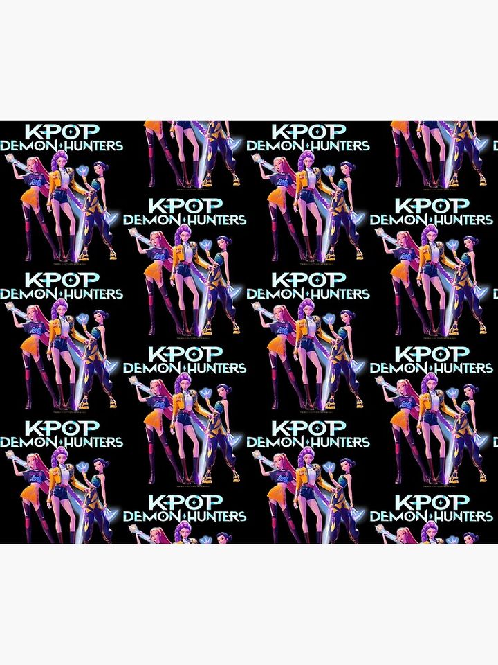 KPop Hunters X Heroic Poses Group  Fleece Blanket