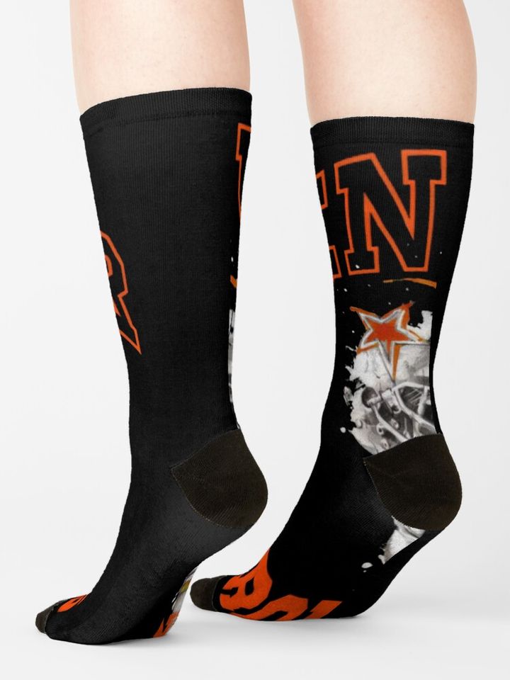 Denver Broncos Socks, Gift For Fan