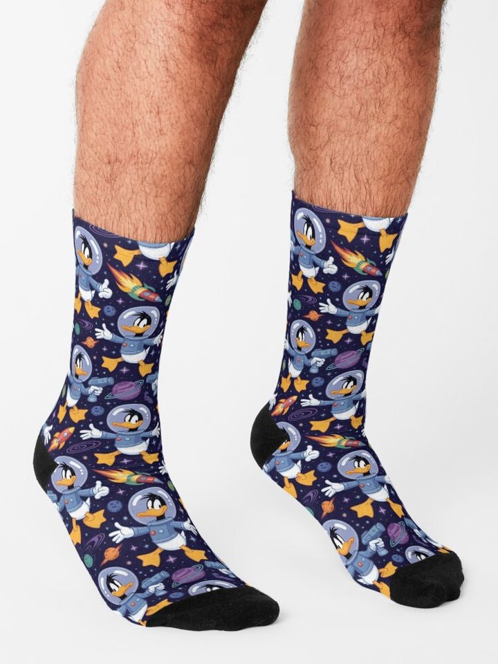Duck Dodgers Socks
