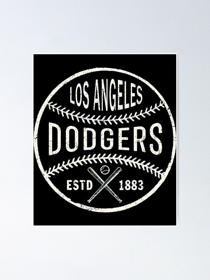 Baseball | Los Angeles Dodgers Poster