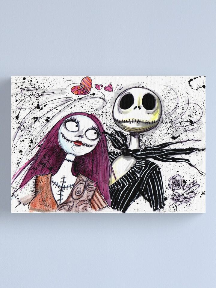 Jack and Sally Canvas, Jack and Sally merch