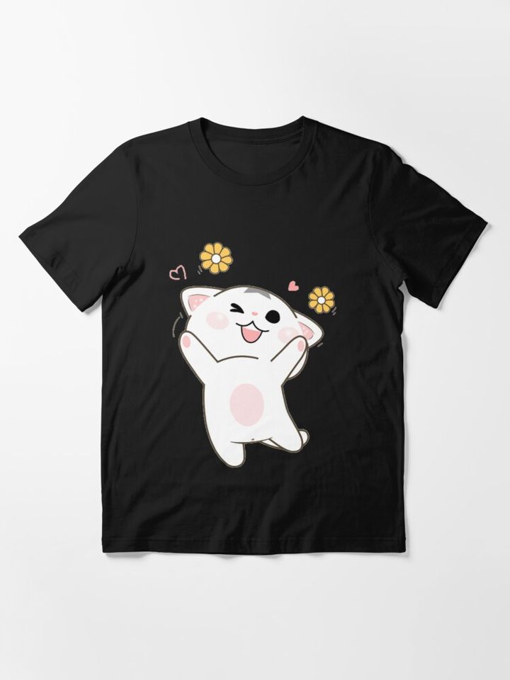 Flower Cat Essential T-Shirt