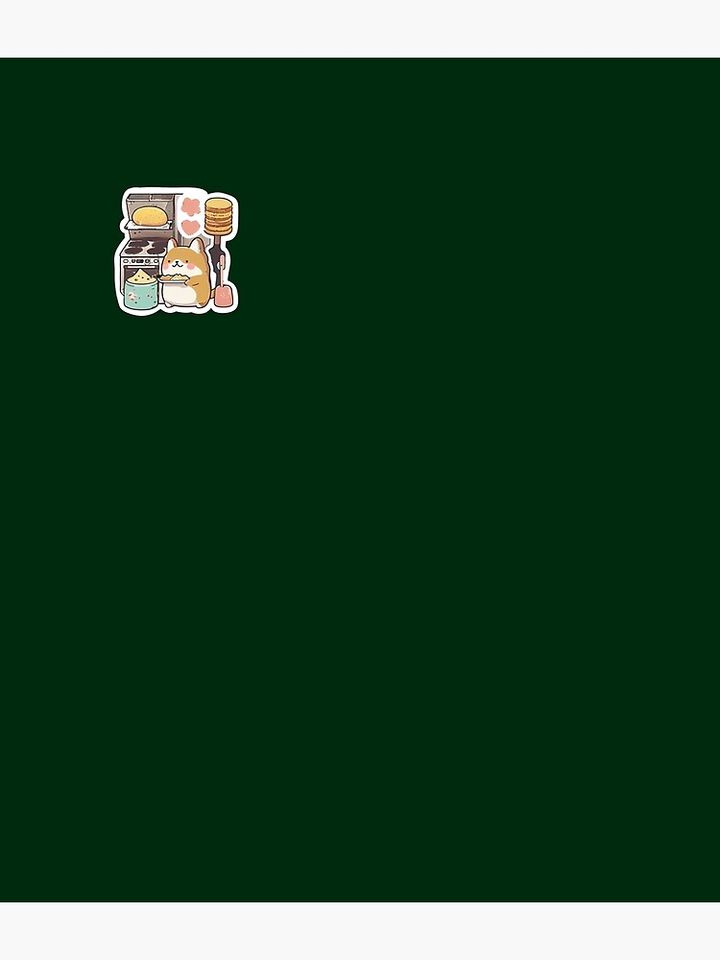 Cute Kawaii Pusheen Corgi Cooking Grill Cheese Backpack