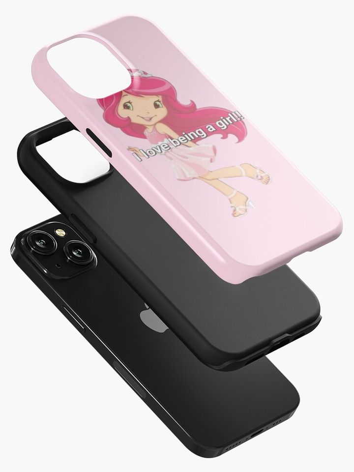 strawberry girl  iPhone Case