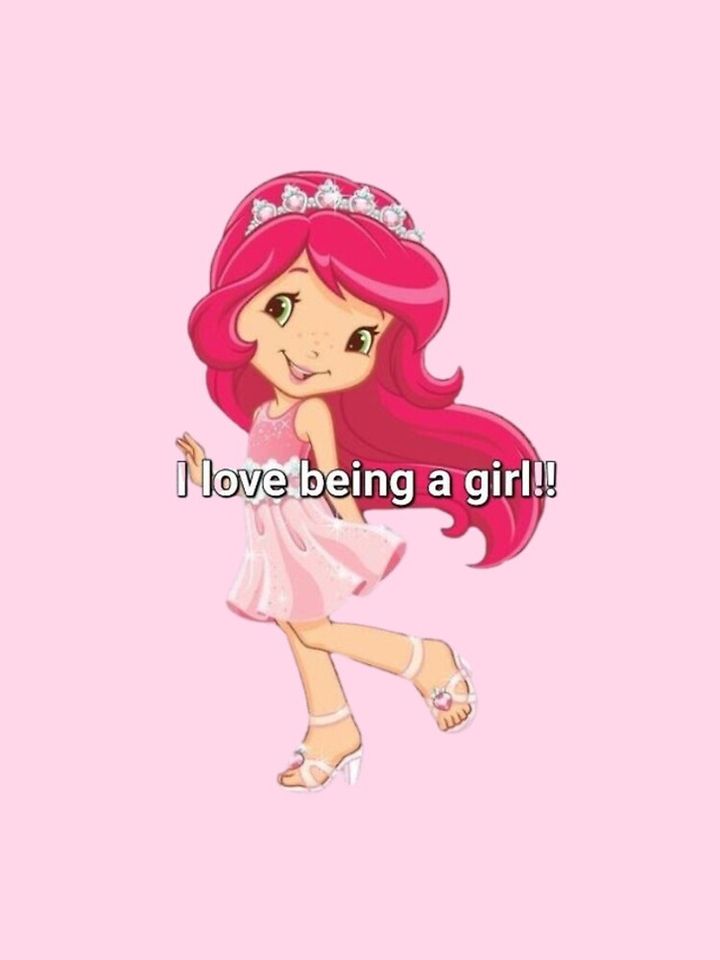 strawberry girl  iPhone Case