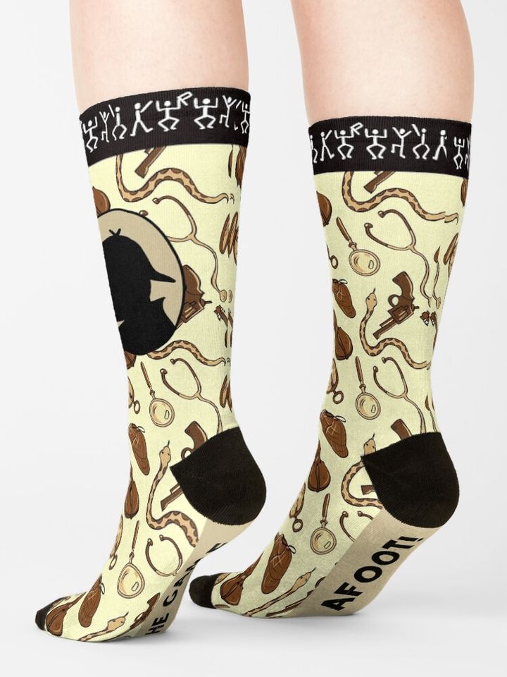 The Game Is Afoot Socks Socks