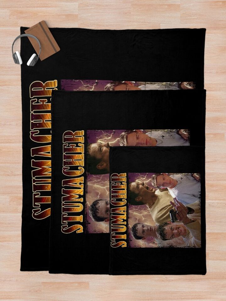 Stu On Scream Horror Throw Blanket