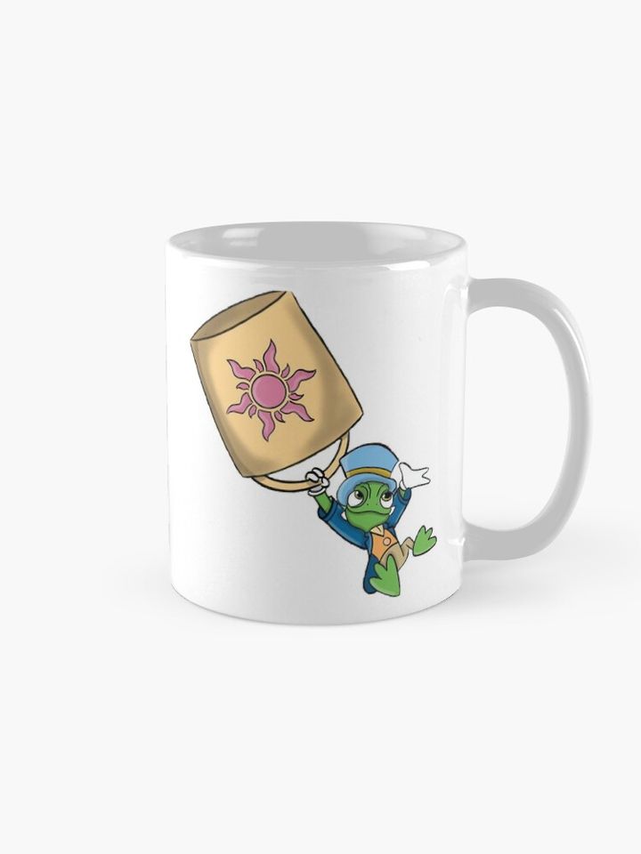 Pascal Jiminy Cricket Coffee Mug, Disney Mug