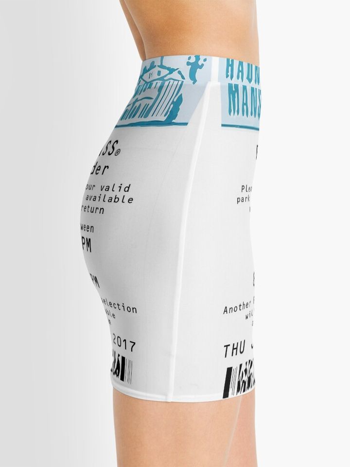 haunted mansion reminder Mini Skirt