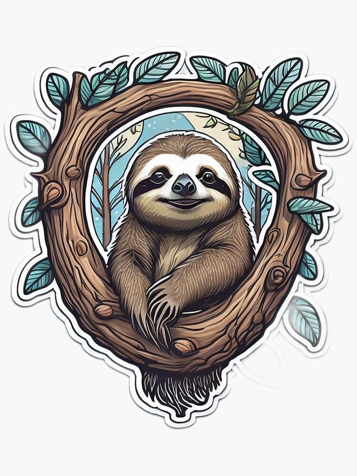 Funny animal  Sticker