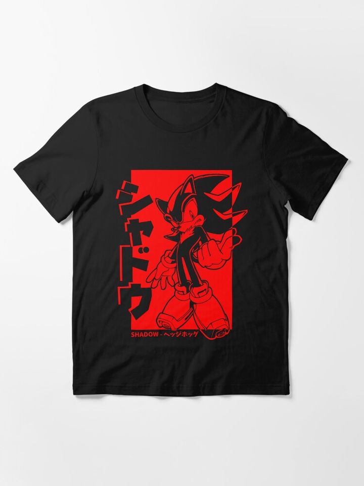 Japanese Shadow The Hedgehog Essential T-Shirt