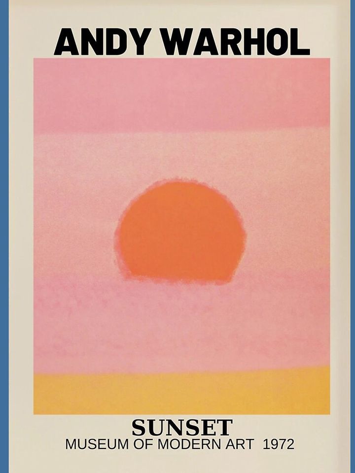 Andy Warhol Sunset Lightweight Hoodie