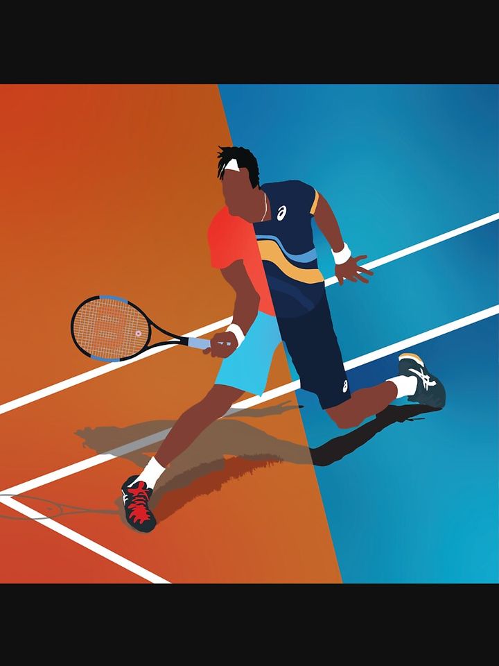 Gael Monfils Split Active T-Shirt