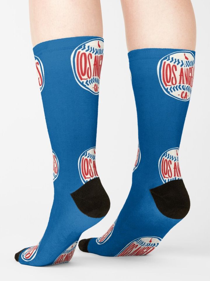 Los Angeles Baseball Socks