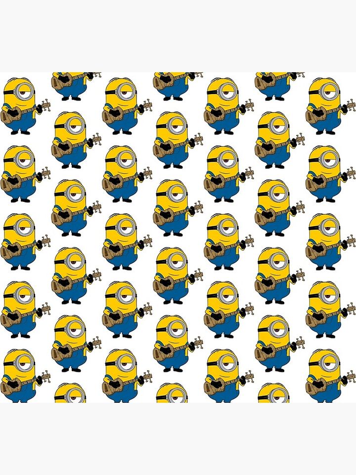 Minion Play Guitar Socks