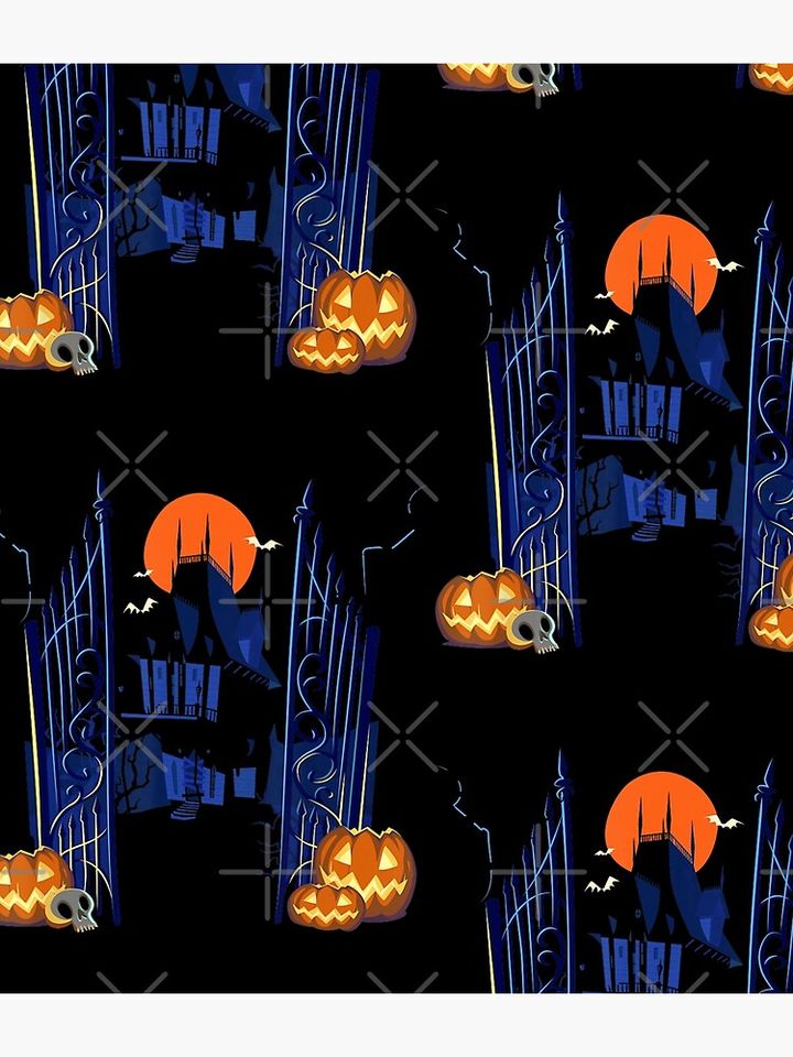 Enter the Haunted Mansion Scary Halloween Backpack