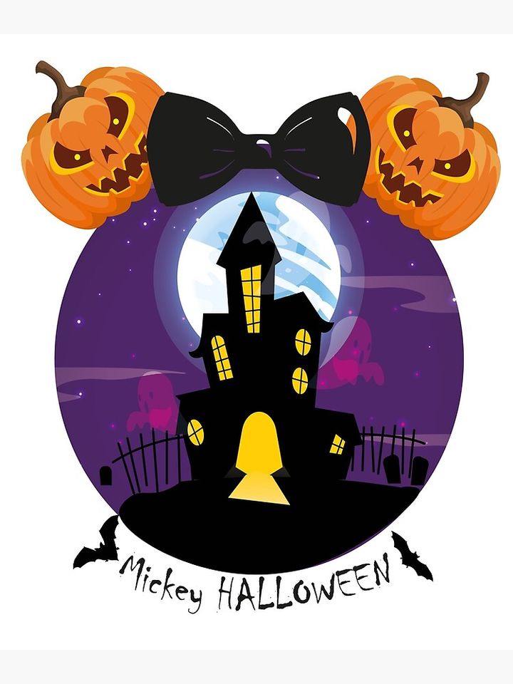 Mickey Halloween Disney Halloween Poster