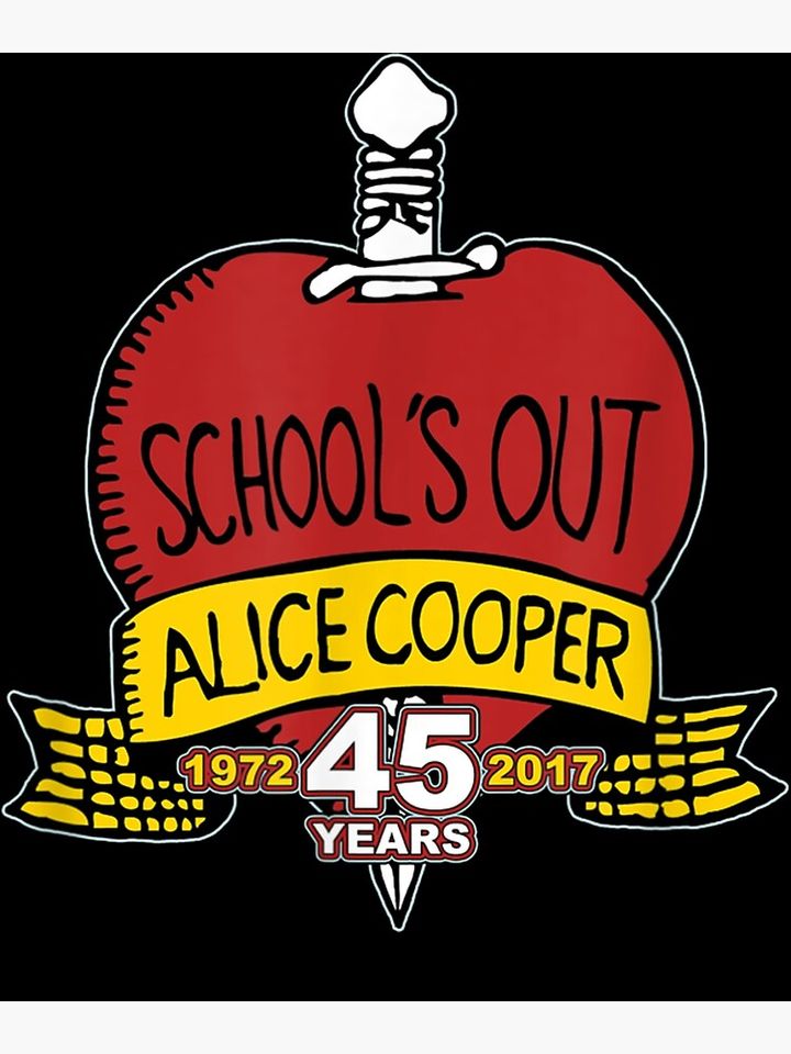 Alice Cooper - Schools Out 45th Anniversary Poster