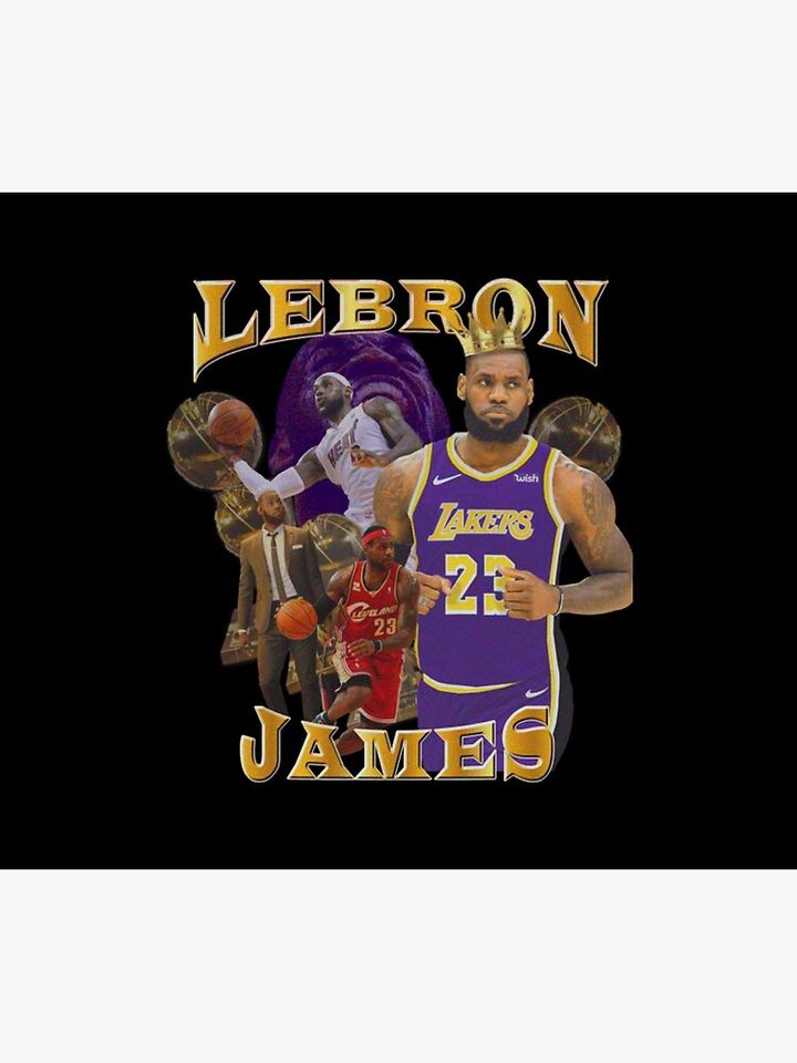 LeBron James Throw Blanket, Gift for Fan