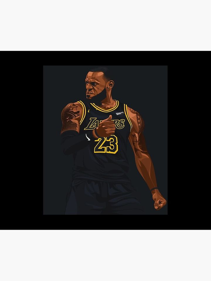 LeBron James Throw Blanket, Gift for Fan