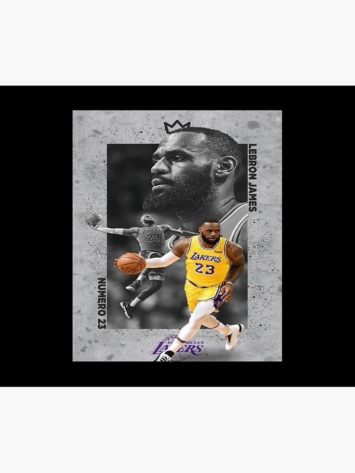 LeBron James Throw Blanket, Gift for Fan
