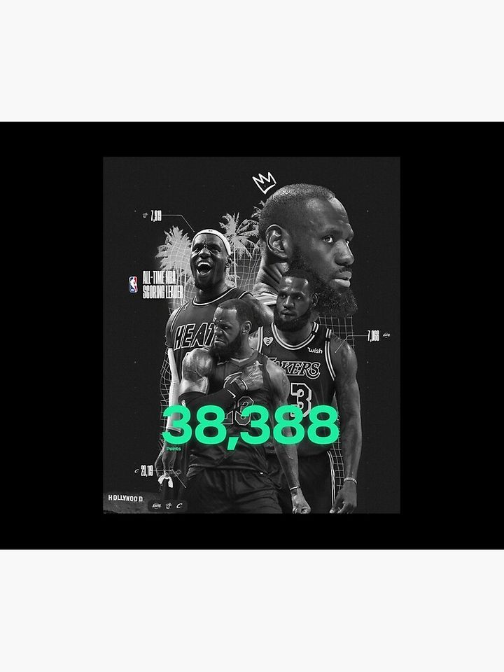 LeBron James Throw Blanket, Gift for Fan