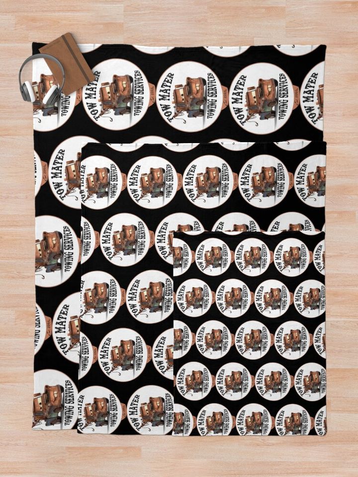Tow Mater Towing Services Est. 2006 Throw Blanket