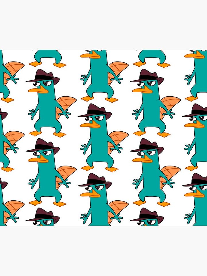 perry the platypus (7) Throw Blanket