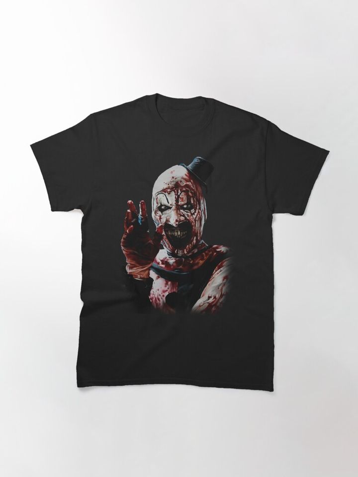 Terrifier 2 Classic Tee – Creepy Fan Art Horror Style