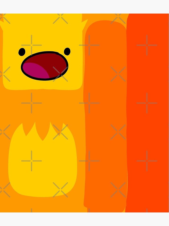 Firey BFDI backpack