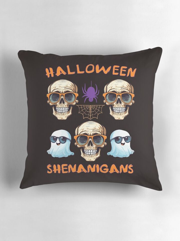 Halloween shenanigans  Pillow