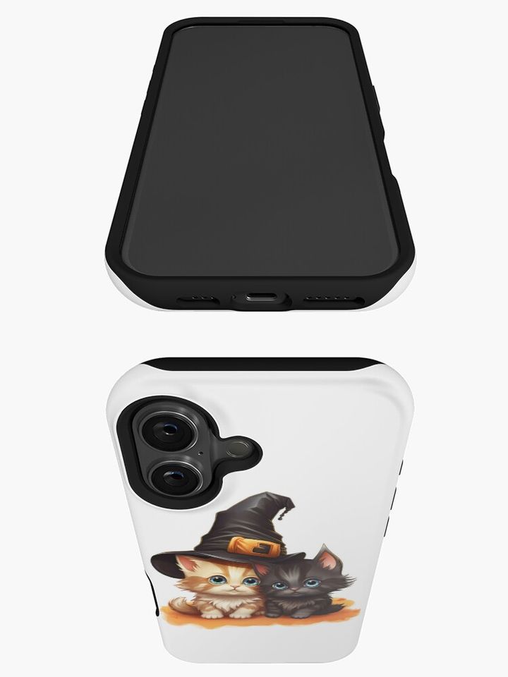 Halloween Kittens - Pawsitively Enchanting Art for the Season! iPhone Case