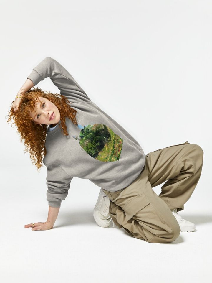 Totoro Minimalist Design Pullover Sweatshirt