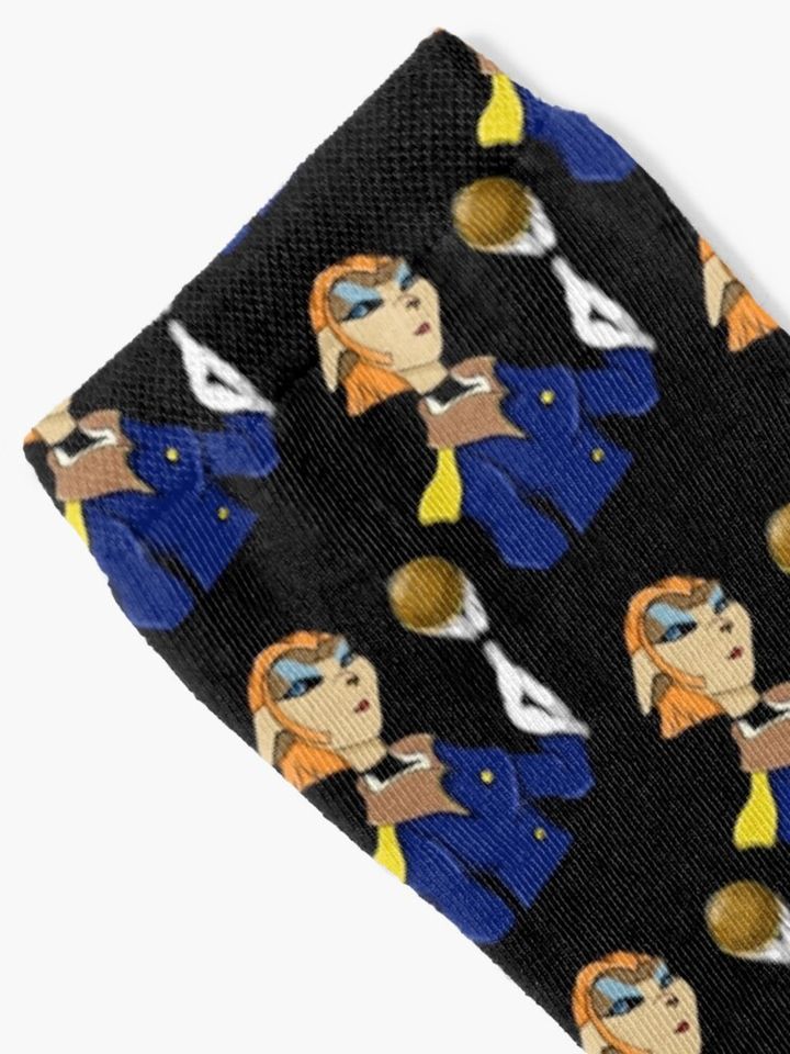 Captain Amelia Treasure Planet Socks