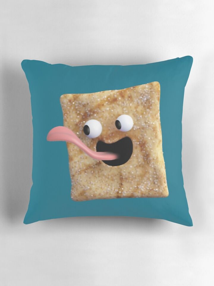 Cinnamon Toast Crunch Guy Pillow